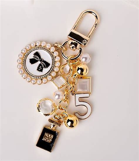 chanel replica keyrings|chanel fluffy keychain.